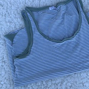 mint sage green tank top splendid size large